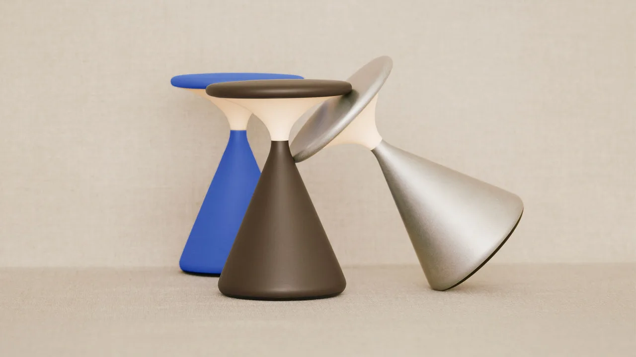 GRAU Salt in Ultramarine, Chocolate and Raw, photographed together on a softly lit surface